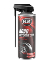 Kettenspray K2 Road Dry Chain Lube 400Ml Motorrad - W143
