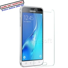 Tempered Glass Screen Protector Flim f Cricket Samsung Galaxy Amp Prime SM-J320A