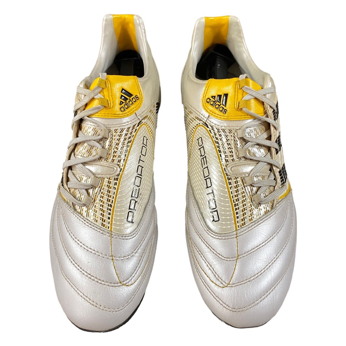 adidas Predator X Absolado TRX FG White Yellow G03937 UK 10.5 EU