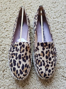 dr scholl's leopard loafer