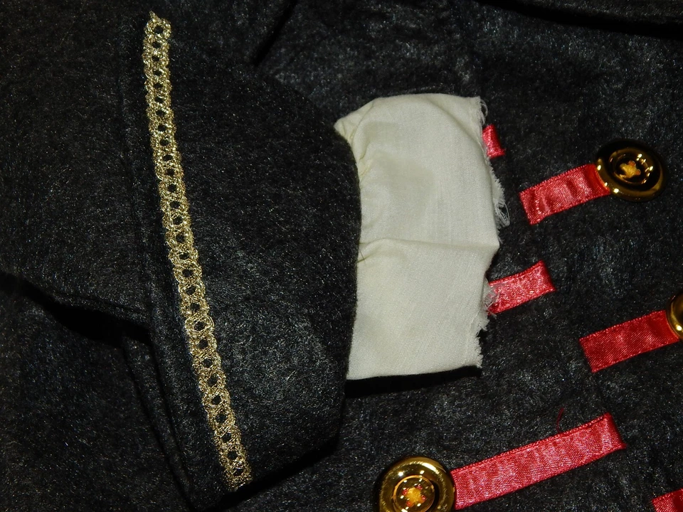 VHTF NUEVO SIN ETIQUETAS Antiguo Disfraz Azul Marino Niños 12-18 Meses PIRATA HALLOWEEN JACK Caribe Foto 4 de 4