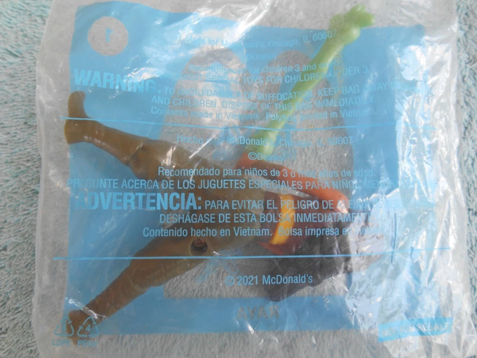 McDONALD'S HAPPY FOOD TOY 2021 Disney's Raya and The Last Dragon #1 ¡Raya sellada! Foto 4 de 4
