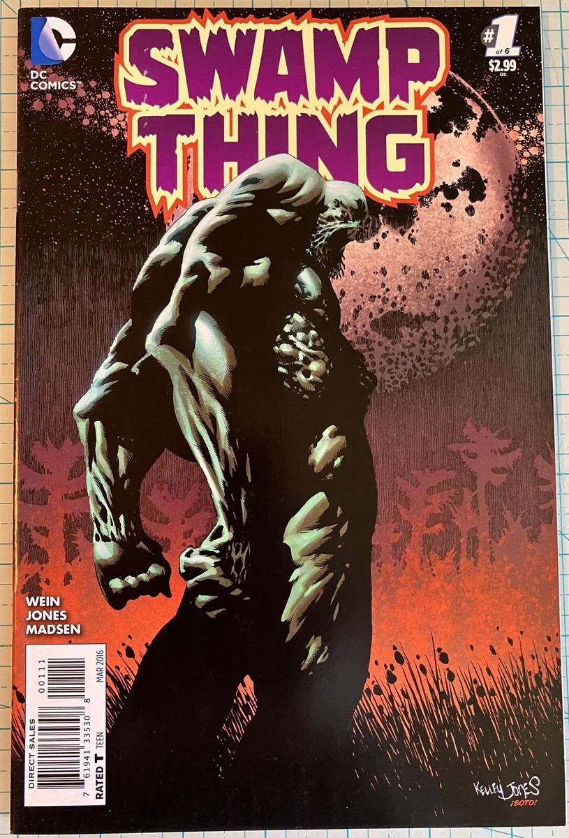 Swamp Thing #1 NM Kelly Jones Cover 2016 DC Comics | eBay