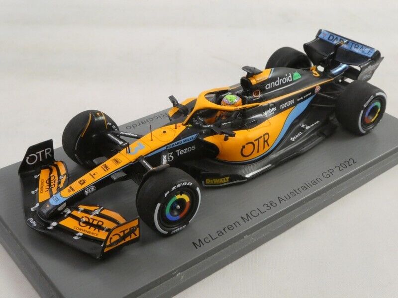 2024年のクリスマスの特別な衣装 Ricciardo Daniel #3 MCL36 Mclaren Spark Australian 1 2022 GP レーシングカー