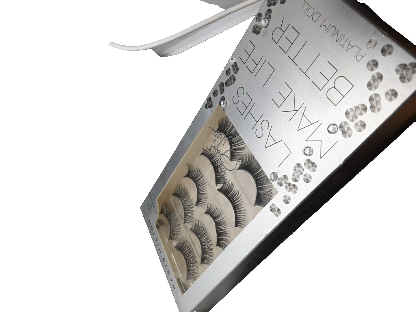 Paris Hilton черный макияж для глаз