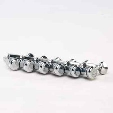 True-Lok Modern Style 2-Pin Locking Tuners, Chrome