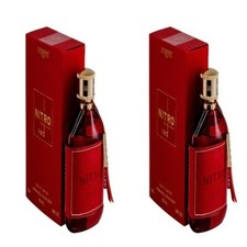 Dumont Men's Nitro Red Eau de Parfum Spray 3.4 oz Set of 2 New Fragrances