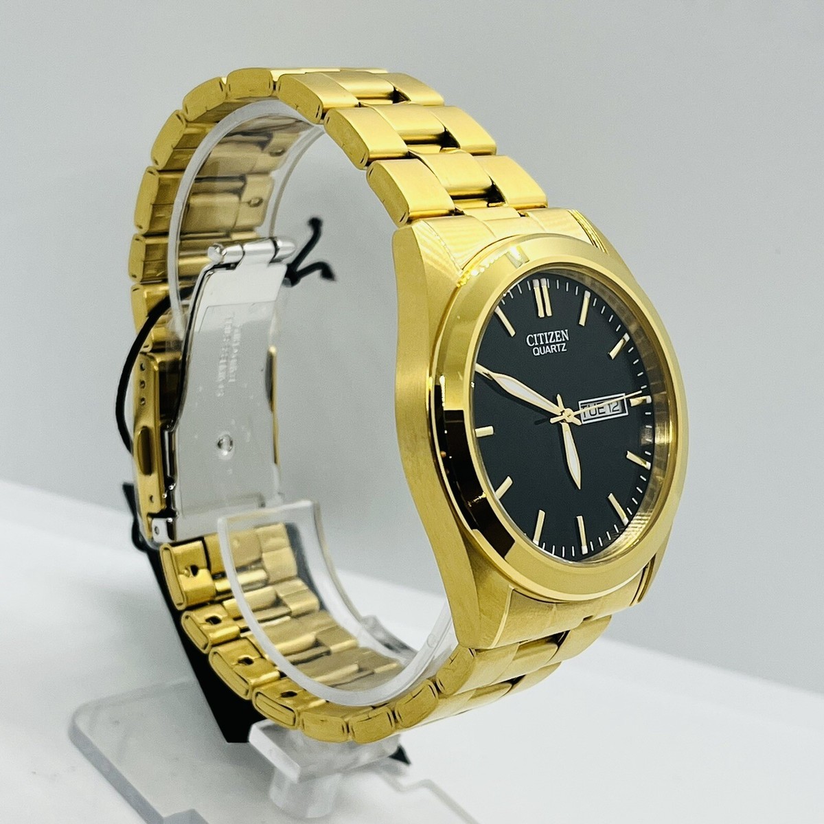 Citizen Quartz Men's Gold Stainless Steel Day/Date 39mm Watch