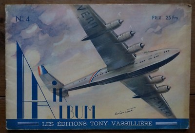 Lot 6 Albums Air - Tony Vassillière - Aviation Militaire - Illustré Lucien Cave