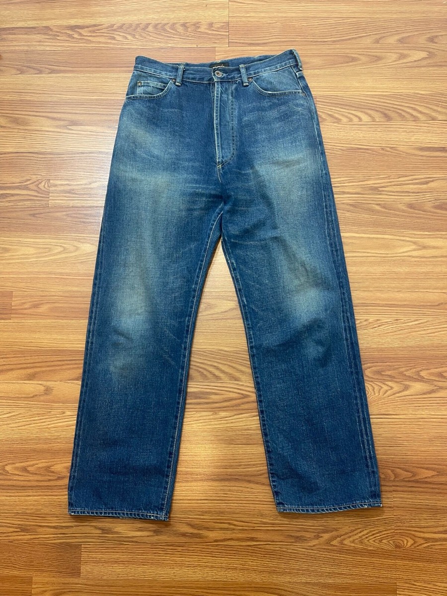 Chimala Selvedge Straight Leg Jeans in Blue Size 30 | eBay