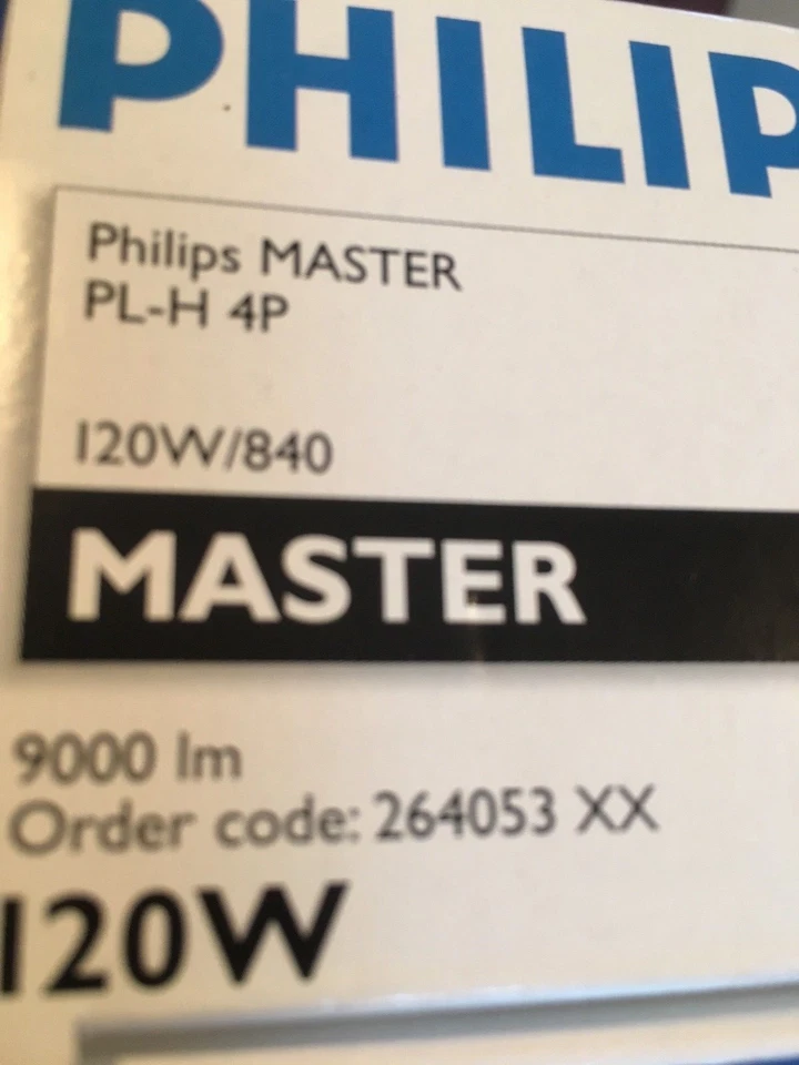 PHILIPS/BAILEY Master PL-H / 4P 120W/840 2G8-1 Kompaktleuchtstofflampe 264053XX - Bild 3 von 3