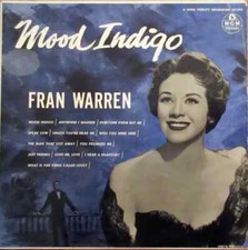 Fran Warren Mood Indigo MONO NEAR MINT MGM Records Vinyl LP