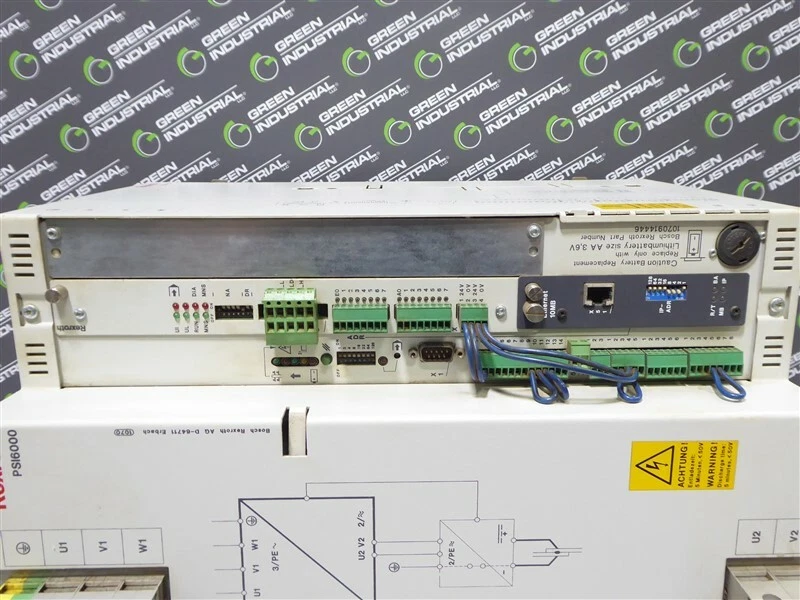 Unidad de fuente de alimentación Rexroth PSI 6100.625 L1 USADA 1070086167-111 Foto 3 de 4