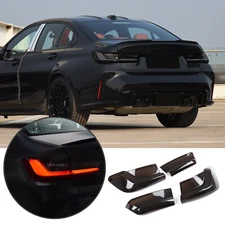 Smoked Tail Light Cover Blackout Len Fits BMW 330i M340i M3 G20 G80 2020-2023