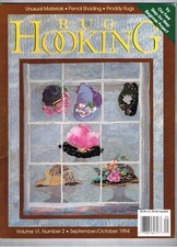 Rug Hooking Magazine September October 1994 Volume 6 Number 2