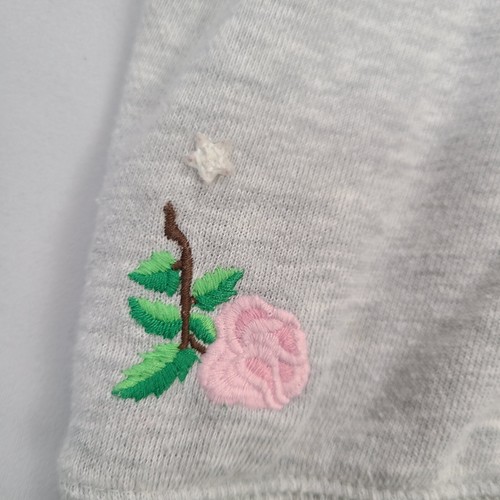 Ralph Lauren Polo Sweater Girls 5 Gray Full Zip Casual Comfort Youth Kids - Picture 8 of 11