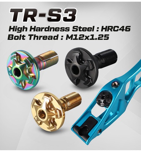 Pernos elevadores de arco recurvo ILF M12x1.25 rosca extremidades tornillo caza tiro con arco tiro con arco - Imagen 15 de 17
