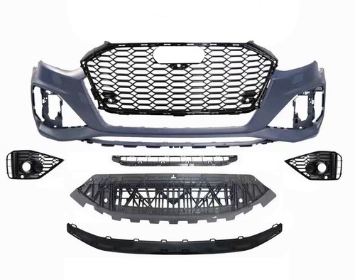 Kit parachoques delantero estilo RS4 recambio con parrilla se adapta a Audi A4/S4 2020-2025 B9.5 - Imagen 7 de 10