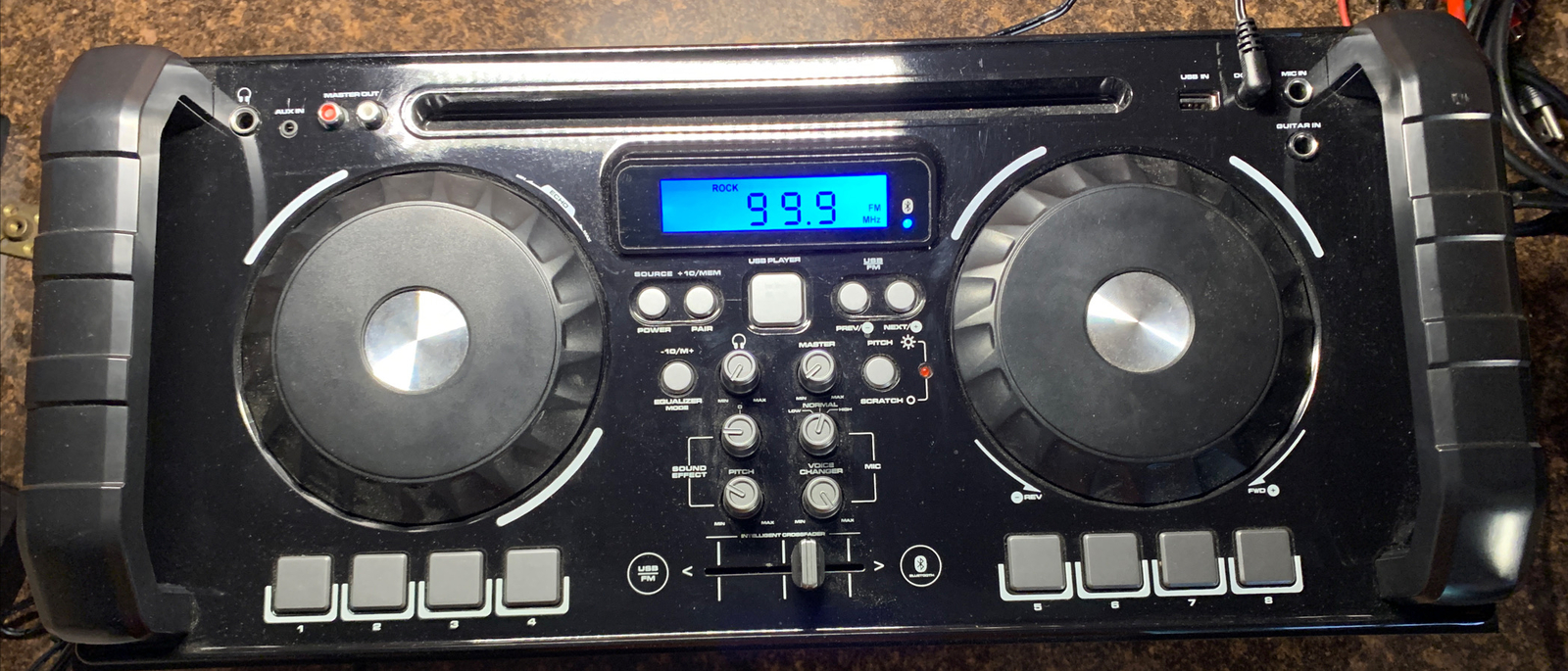 ilive bluetooth bpm dj sound system