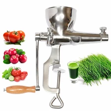 Hand crank grinder Manual Wheat Grass Juicer Hand Juicer For Fruit Vegetable