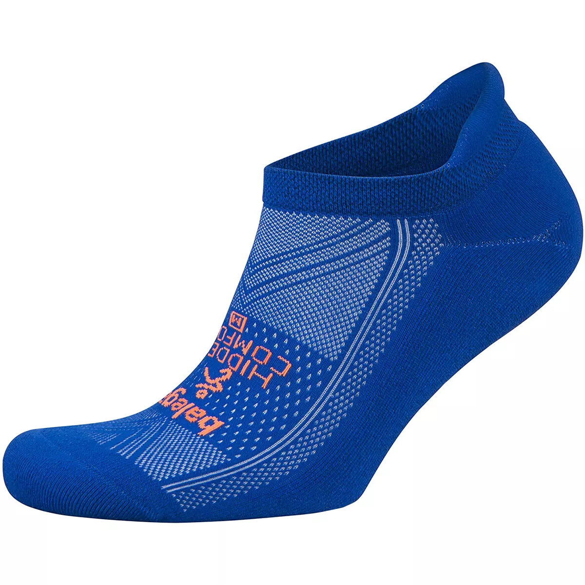 Balega Hidden Comfort No Show Running Socks Neon Blue