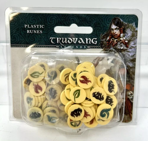 Trudvang Legends Plastic Rune Tokens CMON Board Game Kickstarter