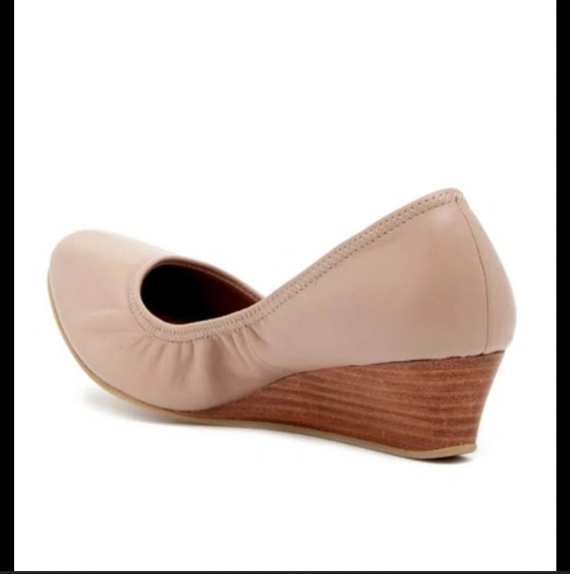 Susina fraya leather sales wedge pump