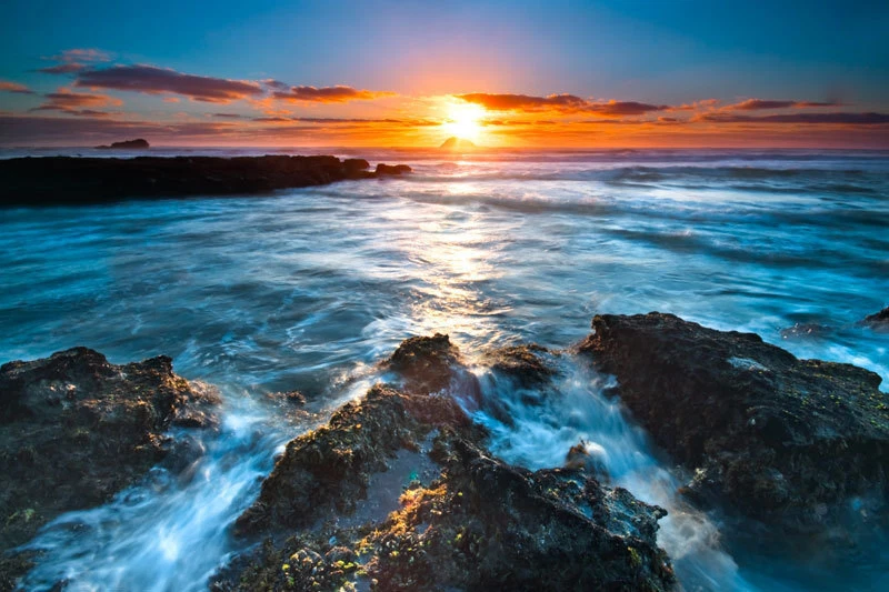 3d on sale sunset wallpaper