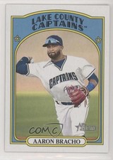 2021 Topps Heritage Minor League Edition Aaron Bracho #166 3d5