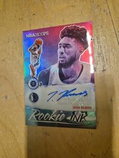 2019-20 Hoops Premium Stock #RI-JRV Josh Reaves Rookie Ink Dallas Mavericks