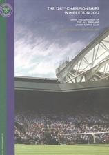 Wimbledon Official Programme Day 2 26 June 2012 Murray Nadal Serena Williams