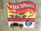 HOT WHEELS RED LINE 50TH ANNIVERSARY COUGAR GOLD w BLACK TOP MINT ON THE CARD