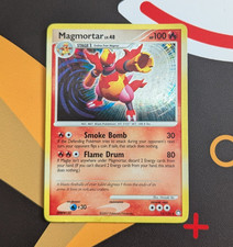 Pokémon TCG Magmortar 12/123 Diamond & Pearl Holo Rare 100 HP English