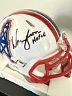 Warren Moon Signed Houston Oilers Mini Helmet HOF 06 Fanatics Authenticated