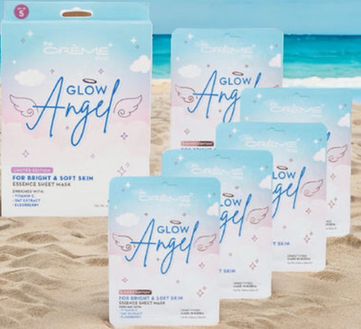 6 Boxes!!!! 30 Mask!!!! The Crème Shop Glow Angel Limited Edition Mask