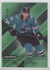 2021 Upper Deck Synergy FX Rookies Green 109/199 Jasper Weatherby #FXR-JW 12v7