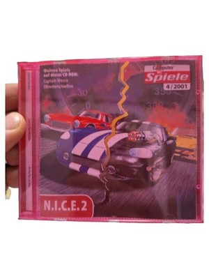 N.I.C.E. 2 PC Rennspiel CD-ROM Computer Spiele 4/2001 Autorennen