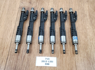 #ad ✅ 11 16 BMW E88 E90 F06 F10 F30 F32 Engine N55 High Pressure Fuel Injector SET $199.95