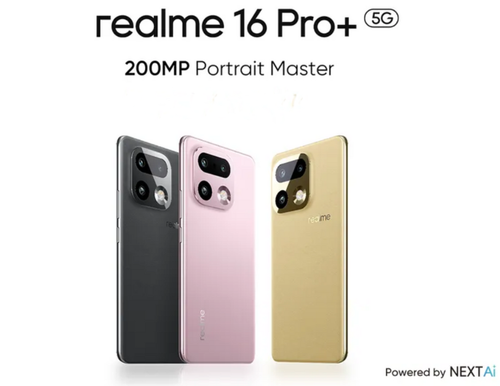 Realme 16pro+ 5G 6.8"AMOLED 144Hz GLOBAL VERSION 200MP SD7Gen4 7000mAh By FedEx