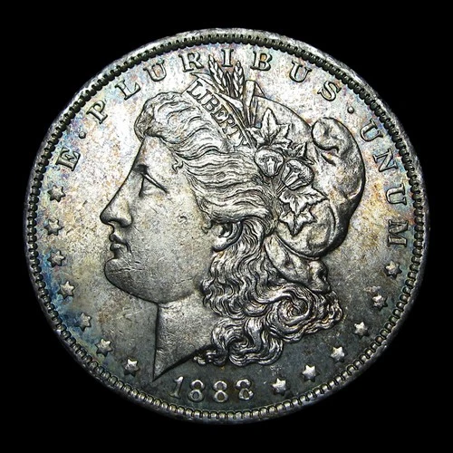 1888-O Morgan Dollar Silver --- Gem BU PL reverse Coin --- #KK265
