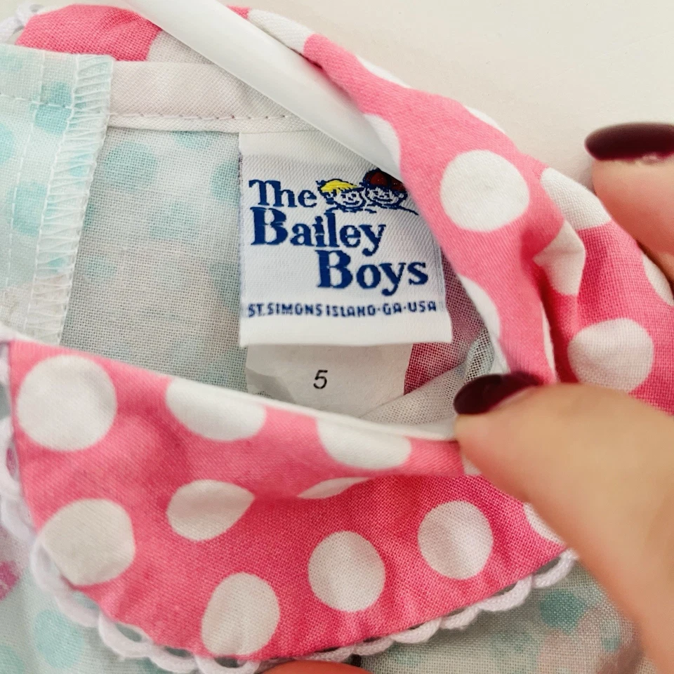 Vestido Flamenco The Bailey Niños Cuello Peter Pan Niña Pequeña Talla 5 Foto 4 de 4