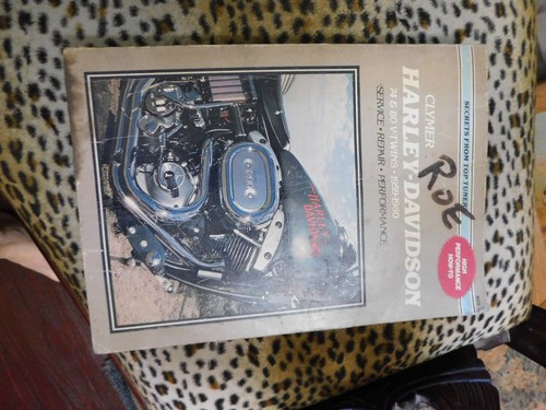 Clymer Harley-Davidson 74 & 80 V-Twin 1959-1980 Repair Manual M420 same day ship
