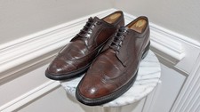 Allen Edmonds 9.5 D Macneil 9097 Shell Cordovan Longwing Blucher Dress Shoes