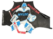 MYLEC Sharp Shooter Hockey Target Fits Up To 72” Net, Ice Roller Street Hockey