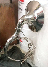SOUSAPHONE 16"BELL MADE OF BRASS IN CHROME  POLISH+MOUTHPC+CASE BOX + FREE SHIPP