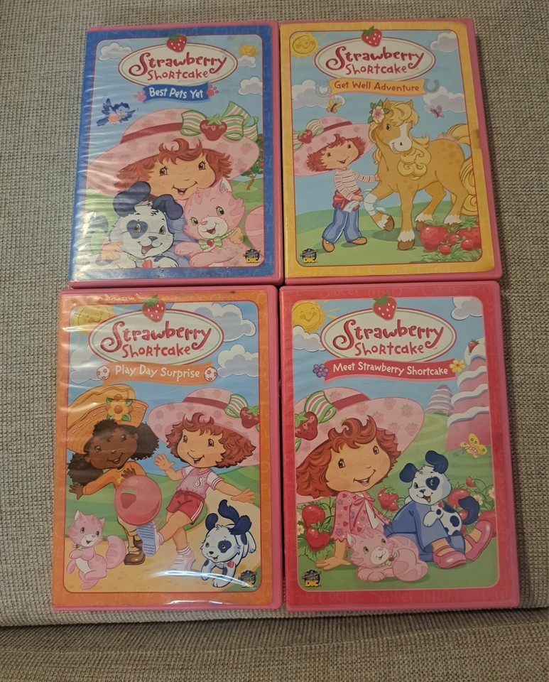 2005 Strawberry Shortcake Berry Sweet DVD Collection 5-Disc Box Set! | eBay