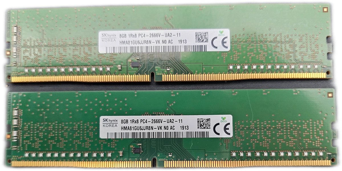 SK hynix Computer PC4-21300 (DDR4-2666) Bus Speed Memory (RAM) for