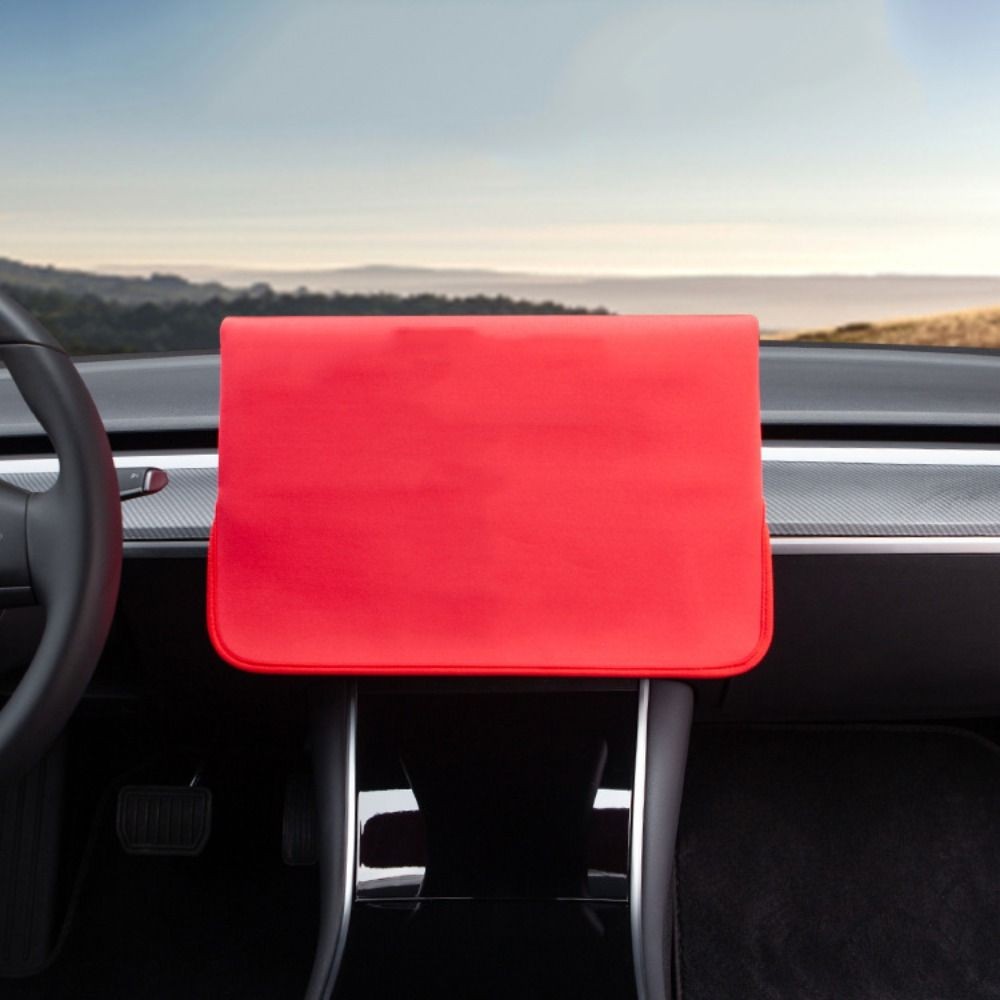 Fabric Screen Protector Waterproof Screen Cover for Tesla Model 3 Y