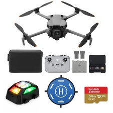 DJI Mini 5 Pro Fly More Combo Drone with RC-N3 Controller Bundle 64GB Card, Land
