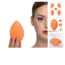 Washable 11CM Beauty Sponge Set with Holders for Effortless Makeup Perfection